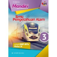 Mandiri Ilmu Pengetahuan Alam 3;  Untuk SMP/MTs Kelas IX