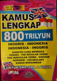 Kamus Lengkap 800 Triliyun