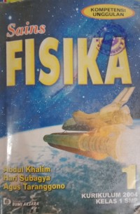 Sains Fisika 1 Kurikulum 2004 Kelas 1 SMP