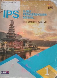 Ilmu Pengetahuan Sosial untuk SMP/MTs Kelas VII