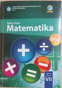 Buku Guru; MATEMATIKA; SMP/MTs Kelas VII