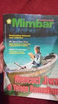 Mimbar Pembangunan Agama Mencuci Jiwa di Telaga Ramadhan