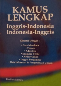 Kamus Lengkap Inggris-Indonesia Indonesia-Inggris