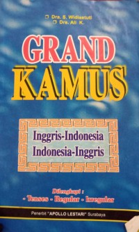 Grand Kamus Inggris-Indonesia Indonesia-Inggris