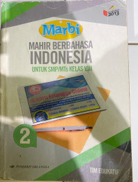 MAHIR BERBAHASA INDONESIA Jilid 2 Kelas VIII SMP/MTs