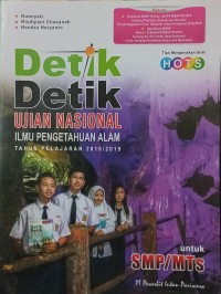 Detik Detik UN Ilmu Pengetahuan Alam Tahun Pelajaran 2018/2019