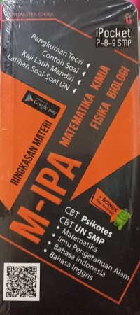 iPocket Ringkasan Materi M-IPA