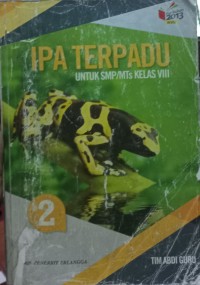 IPA TERPADU untuk Kelas VIII