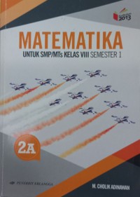 Matematika untuk SMP/MTs Kelas VIII Semester 1