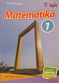 Matematika 1; untuk SMP/Mts Kelas VII