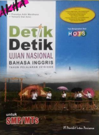 Detik detik ujian nasional bahasa inggris tahun pelajaran 2019/2020