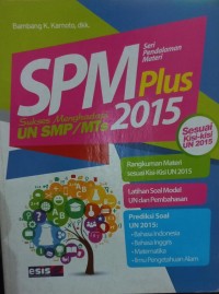 SPM Plus untuk Menghadapi UN SMP/MTs 2015