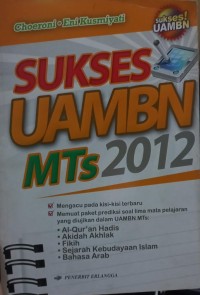 Sukses UAMBN MTs 2012